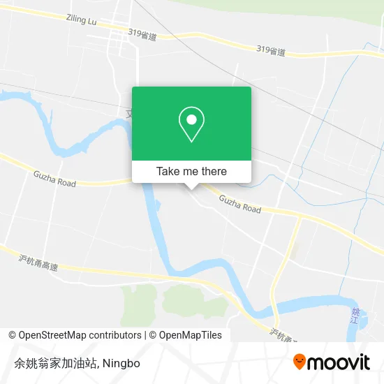 余姚翁家加油站 map