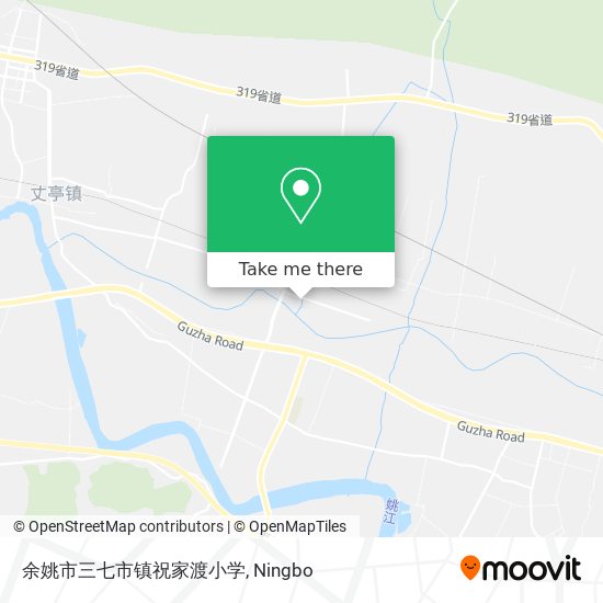 余姚市三七市镇祝家渡小学 map