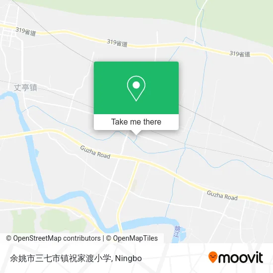 余姚市三七市镇祝家渡小学 map