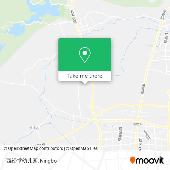西经堂幼儿园 map