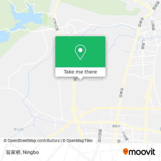 翁家桥 map