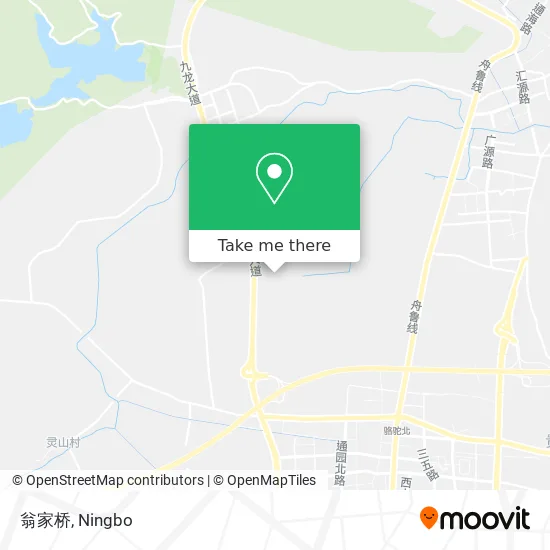 翁家桥 map