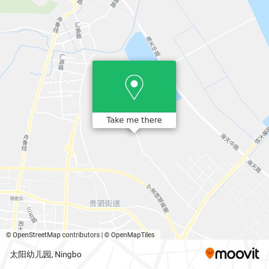 太阳幼儿园 map
