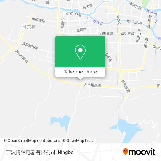 宁波博信电器有限公司 map