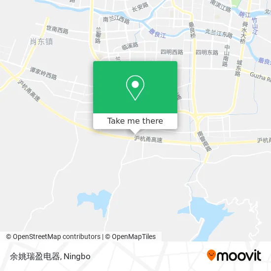 余姚瑞盈电器 map