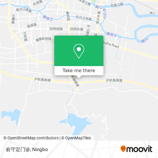 俞守定门诊 map