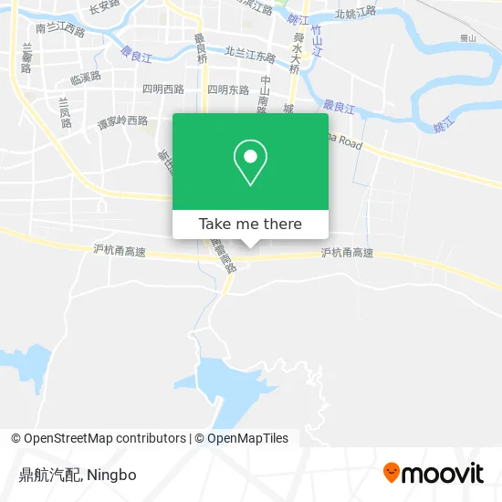 鼎航汽配 map