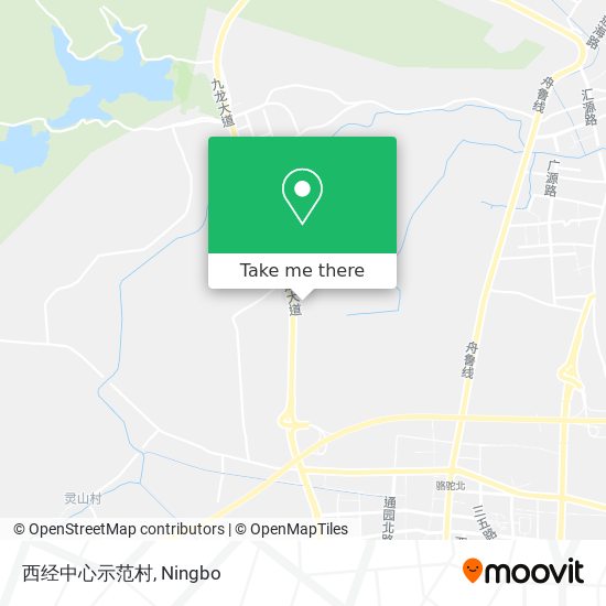 西经中心示范村 map