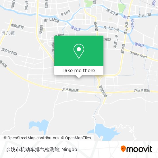 余姚市机动车排气检测站 map