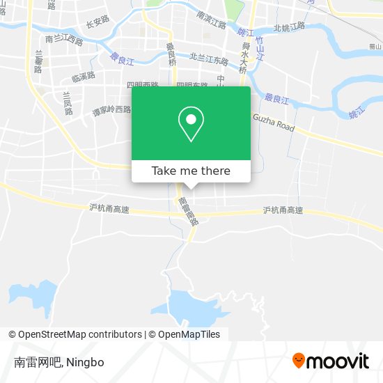 南雷网吧 map