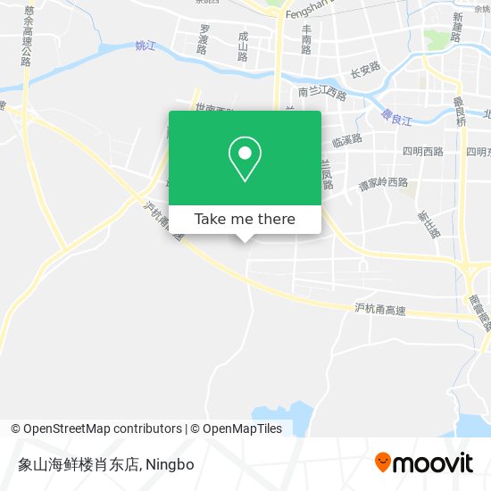 象山海鲜楼肖东店 map