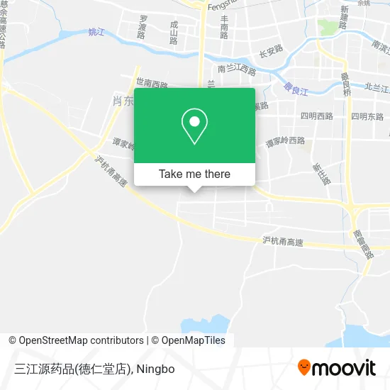三江源药品(德仁堂店) map