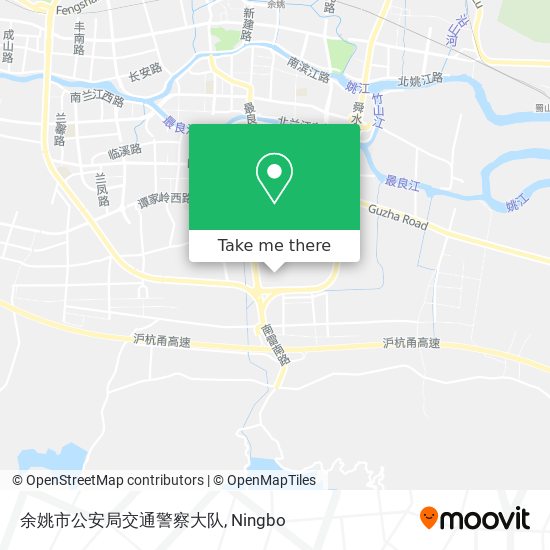 余姚市公安局交通警察大队 map