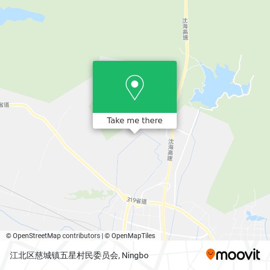 江北区慈城镇五星村民委员会 map