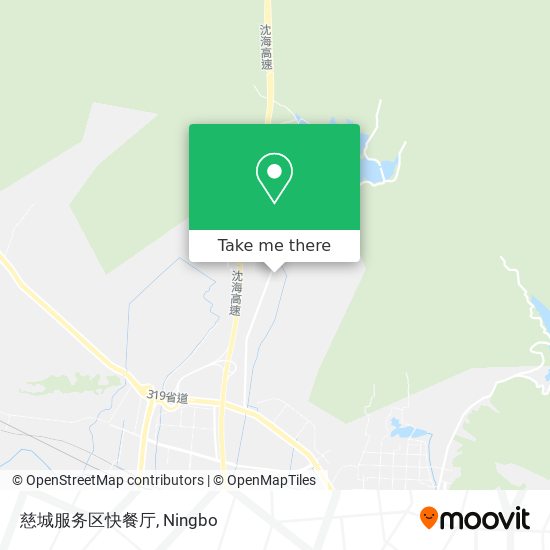 慈城服务区快餐厅 map