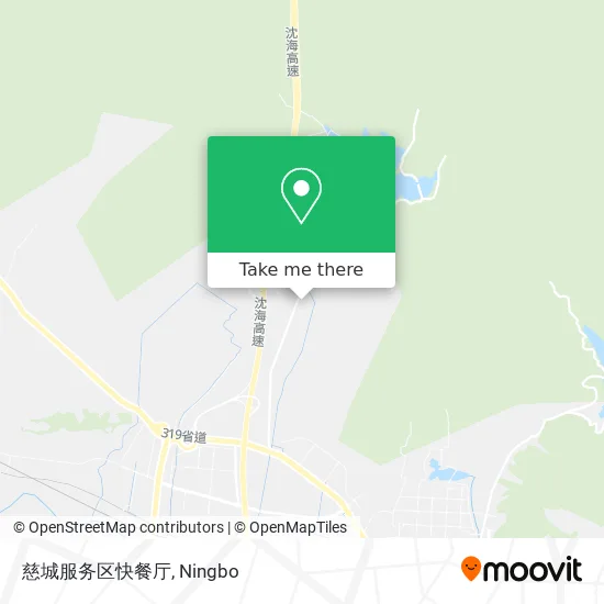 慈城服务区快餐厅 map