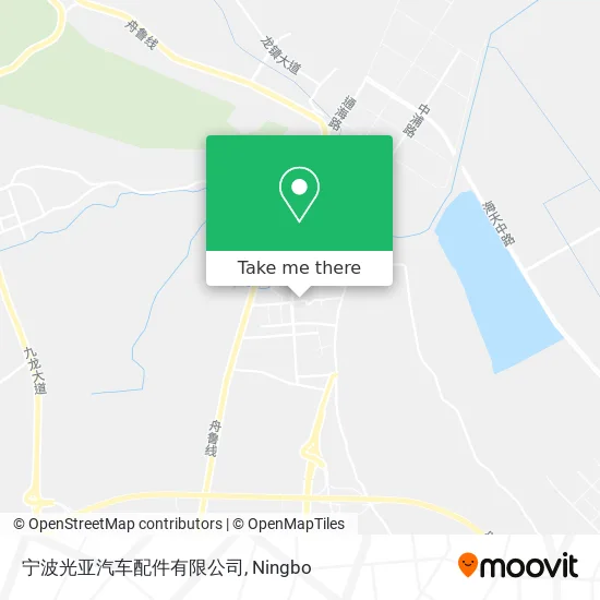 宁波光亚汽车配件有限公司 map