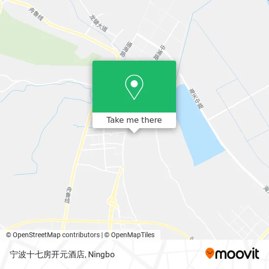 宁波十七房开元酒店 map