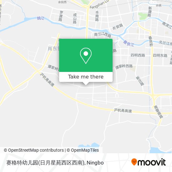 赛格特幼儿园(日月星苑西区西南) map