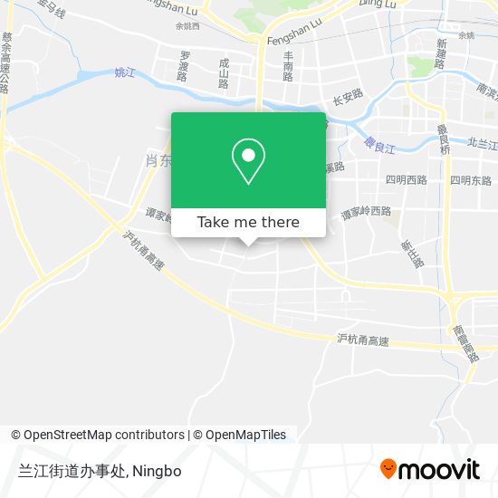 兰江街道办事处 map