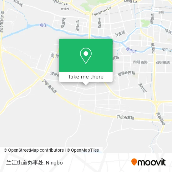 兰江街道办事处 map