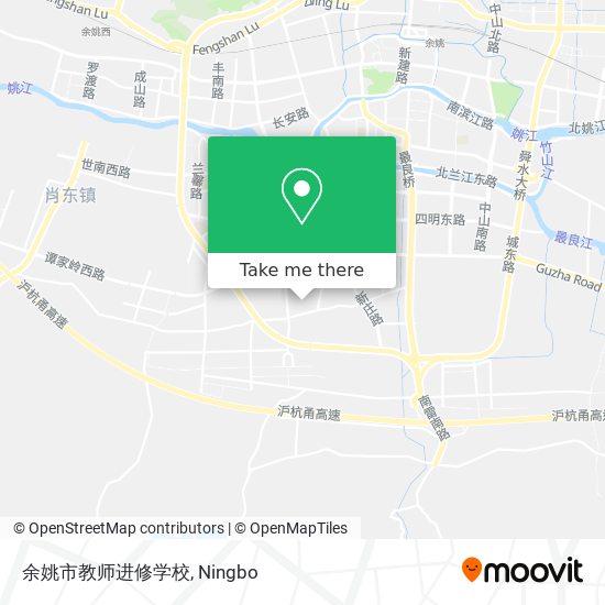 余姚市教师进修学校 map