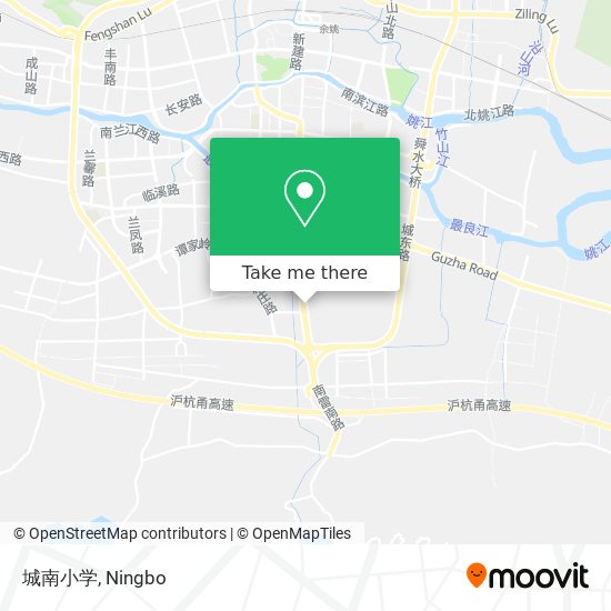 城南小学 map