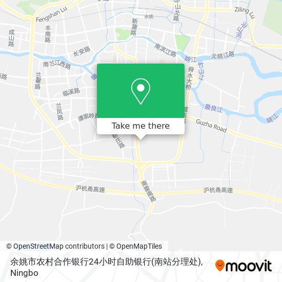 余姚市农村合作银行24小时自助银行(南站分理处) map