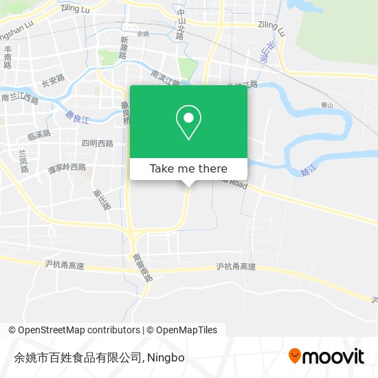 余姚市百姓食品有限公司 map
