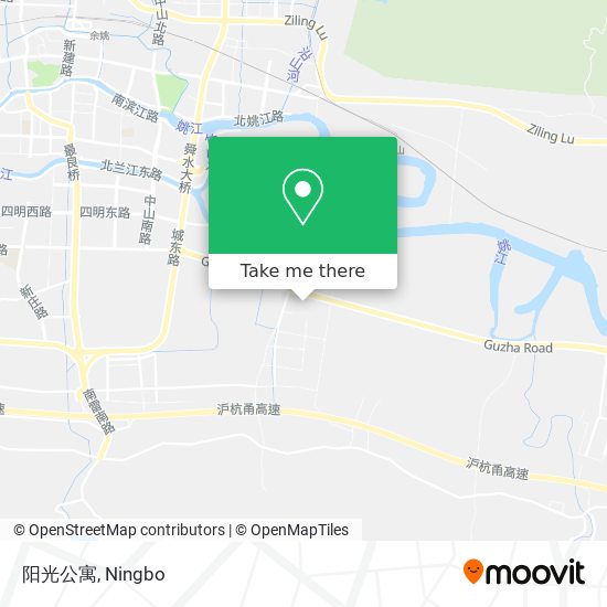 阳光公寓 map