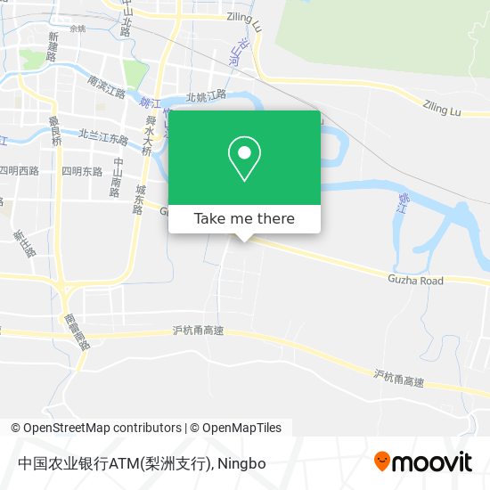 中国农业银行ATM(梨洲支行) map