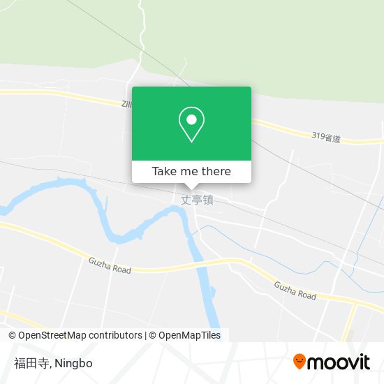 福田寺 map