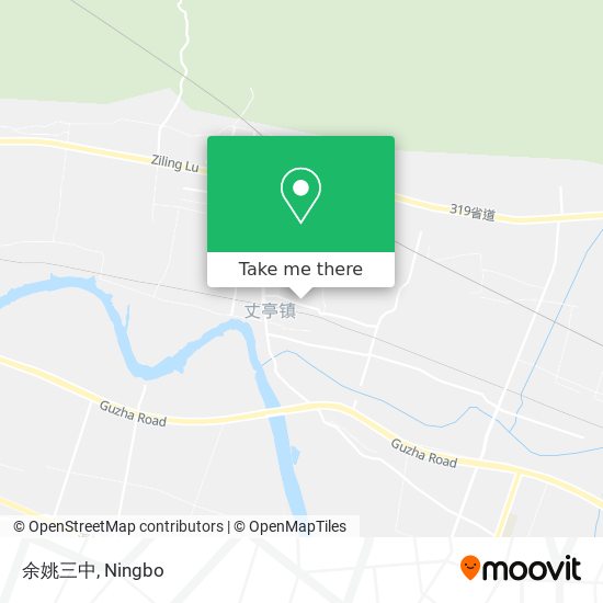 余姚三中 map