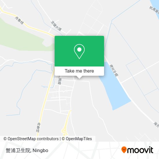 蟹浦卫生院 map