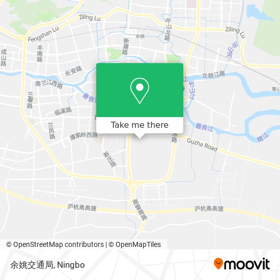 余姚交通局 map