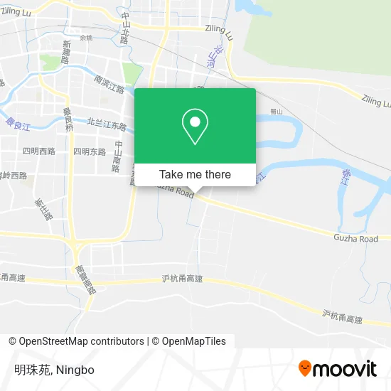 明珠苑 map