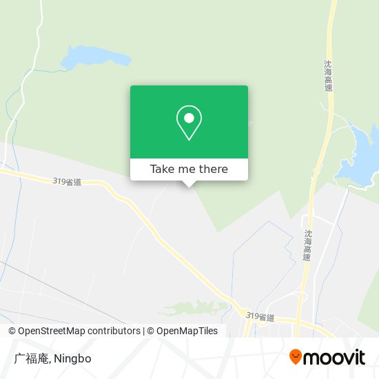 广福庵 map