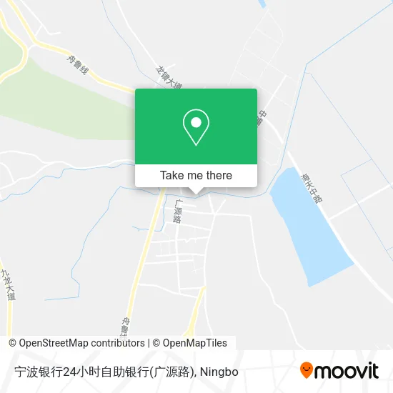 宁波银行24小时自助银行(广源路) map