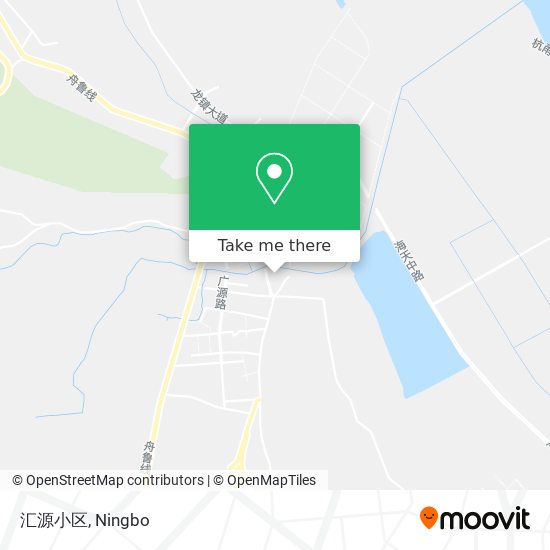 汇源小区 map