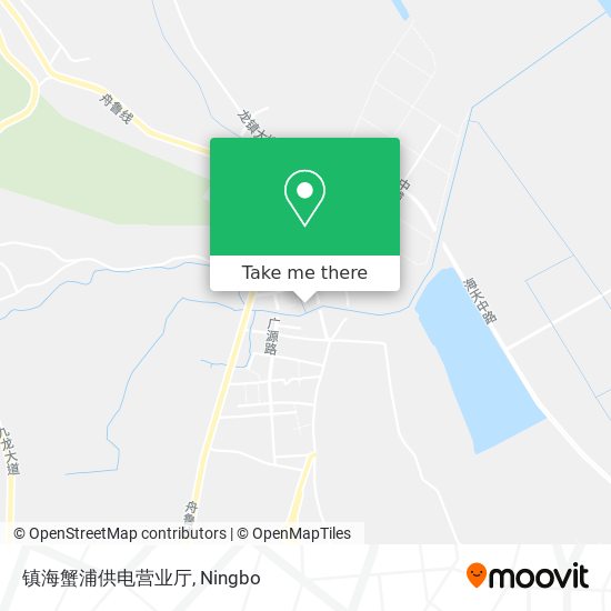 镇海蟹浦供电营业厅 map