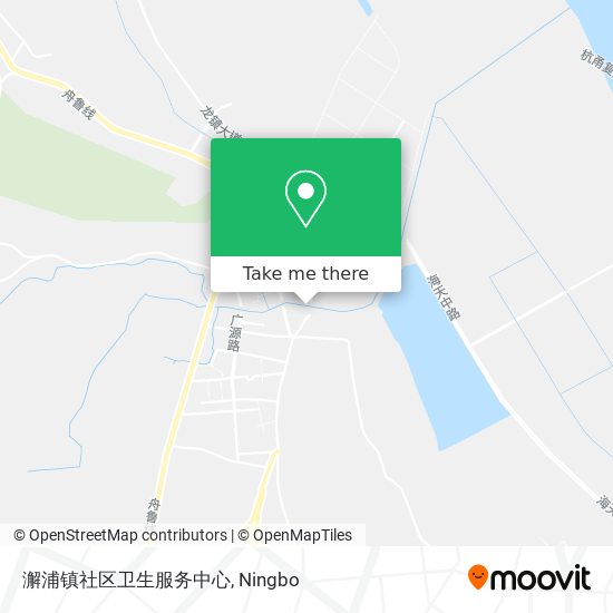 澥浦镇社区卫生服务中心 map