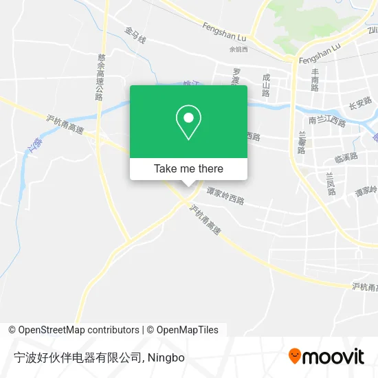 宁波好伙伴电器有限公司 map