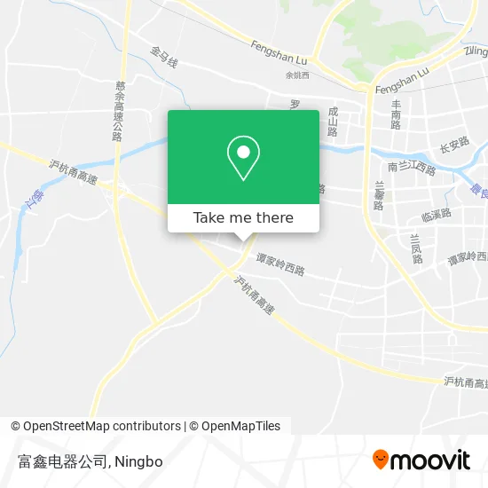 富鑫电器公司 map