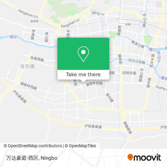万达豪庭-西区 map
