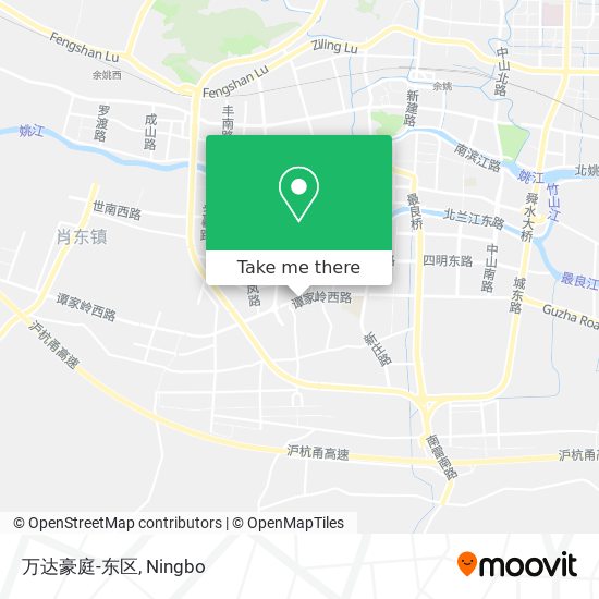 万达豪庭-东区 map