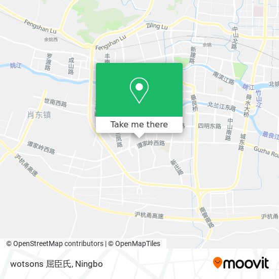 wotsons 屈臣氏 map