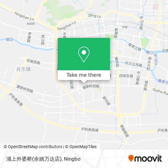 涌上外婆桥(余姚万达店) map