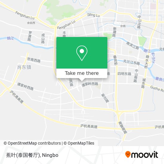 蕉叶(泰国餐厅) map