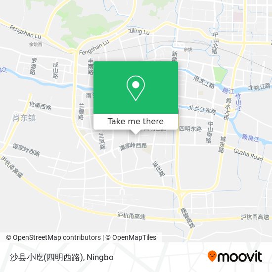 沙县小吃(四明西路) map