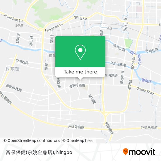 富泉保健(余姚金鼎店) map